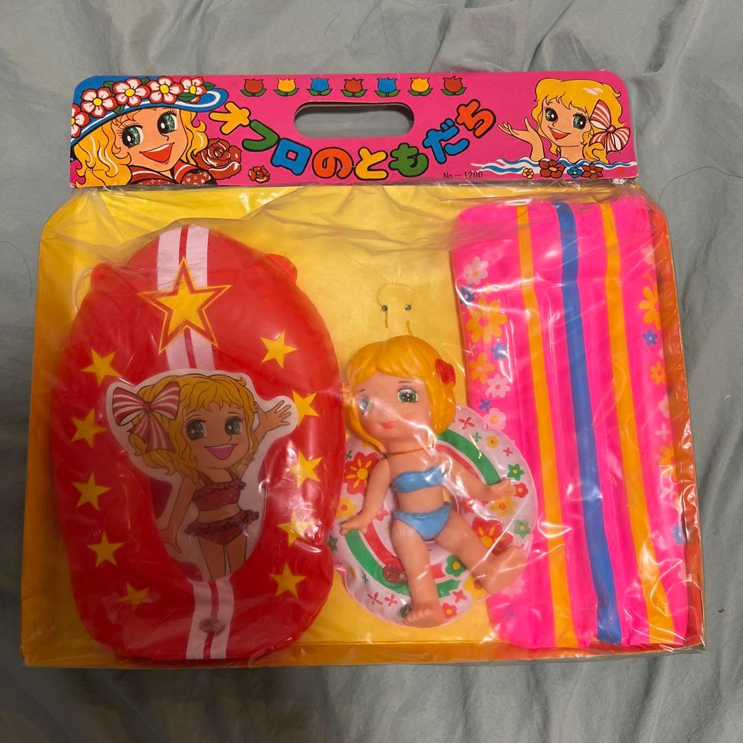 お風呂の友だち　ソフビ　昭和レトロ