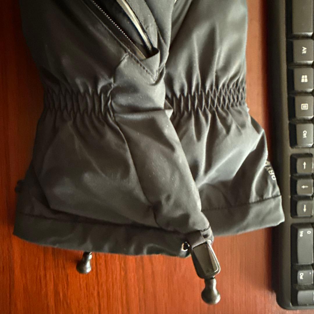 パウダー　ジップ　ミトン