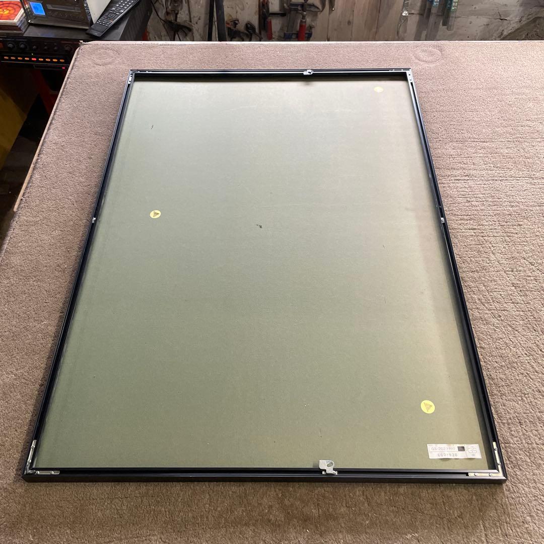 Ｔ*ｙ様 井上公三 夜の窓辺 シルクスクリーン 青ブルー 930cm x 660