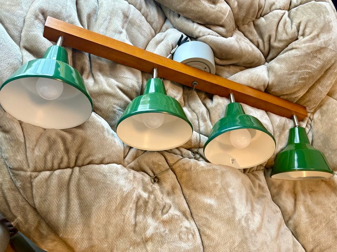 期間限定お値下げ！ハモサ　マルティ4灯ライトランプ緑色