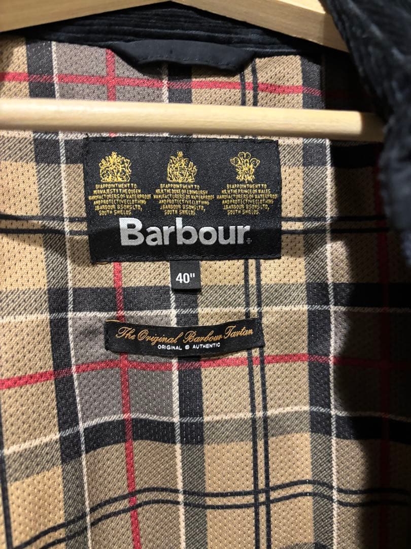 Barbour ノンオイル　40