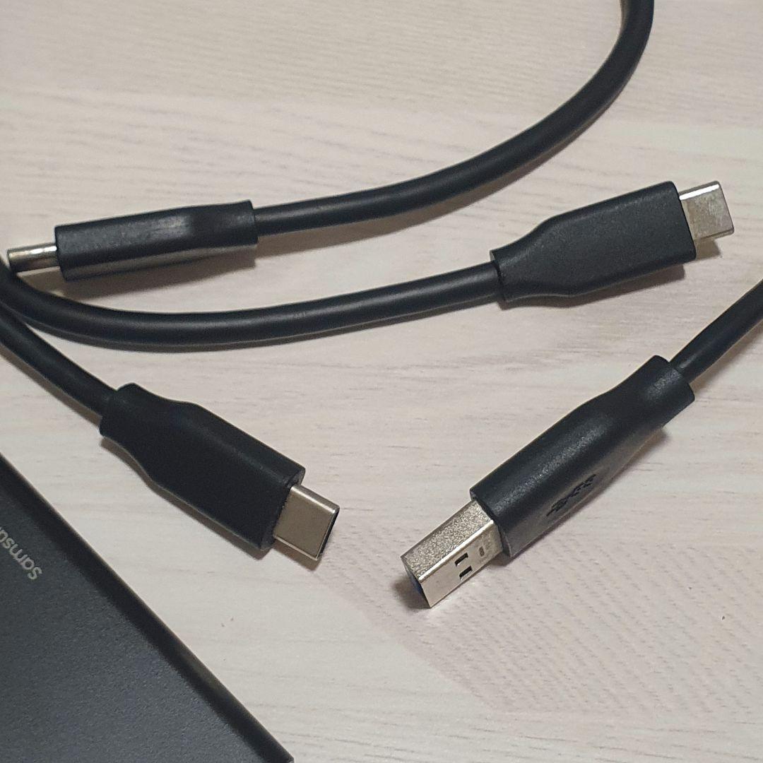 外付けSSD 500GB USB SAMSUNG TOUCH T7 (ケース付)