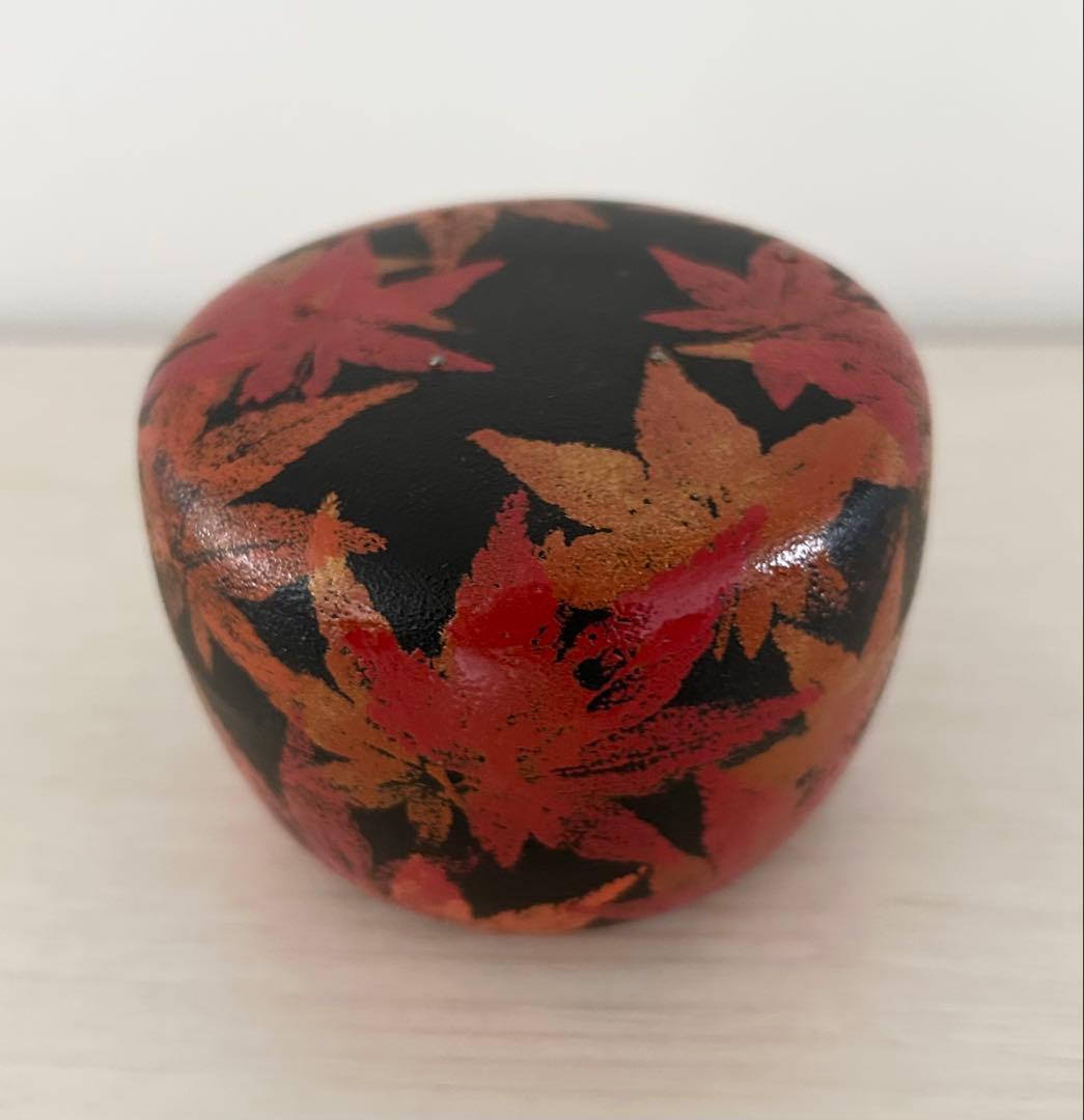 サンシャイン 平棗 紅葉 宗山作一閑