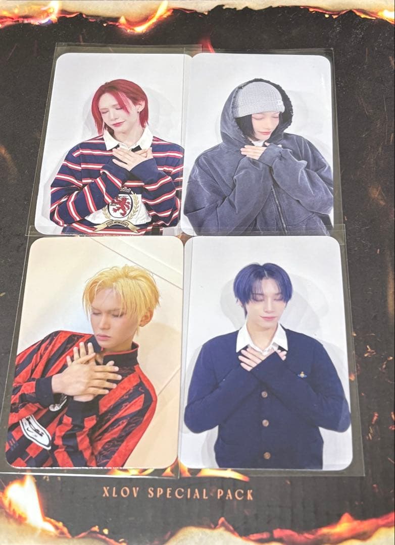 XLOV mystargoods トレカ4枚セット