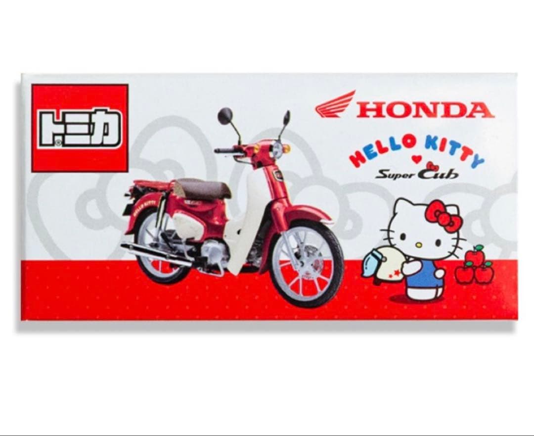 10個分！限定！トミカ スーパーカブ × HELLO KITTY コラボモデル！