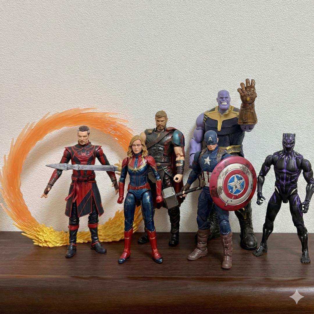 【商品数変更】マーベルレジェンド　年始まとめ売り6体セット　※おまけ付き