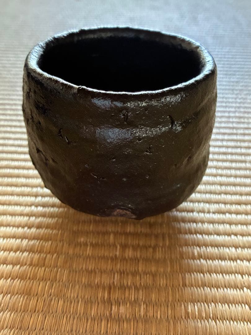 イ*サ様 内田鋼一　引出黒　ぐい呑み