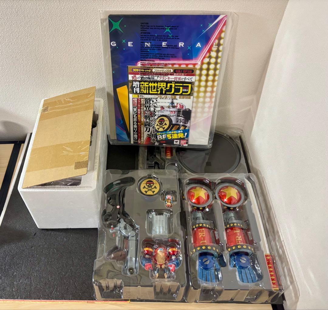 超合金魂 GX-63 フランキー将軍　ワンピース　ONE PIECE フィギュア