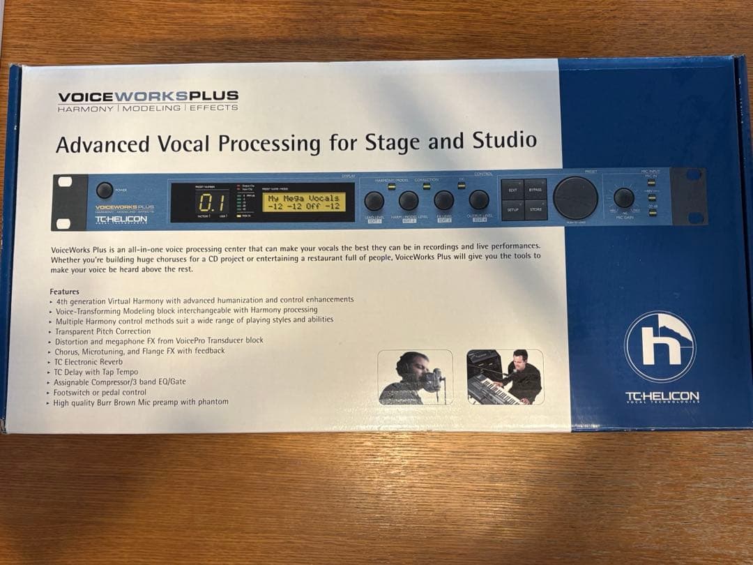 配信機器・PA機器・レコーディング機器 TC-Helicon VOICE WORKS PLUS