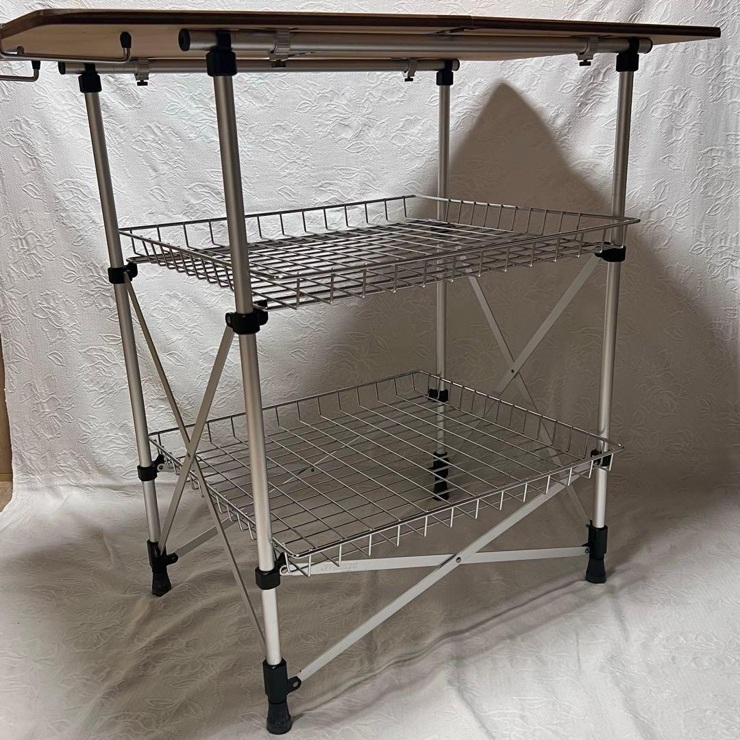 【廃盤　希少】初期の大文字ロゴ ＰＥＡＫ キッチンテーブルセット