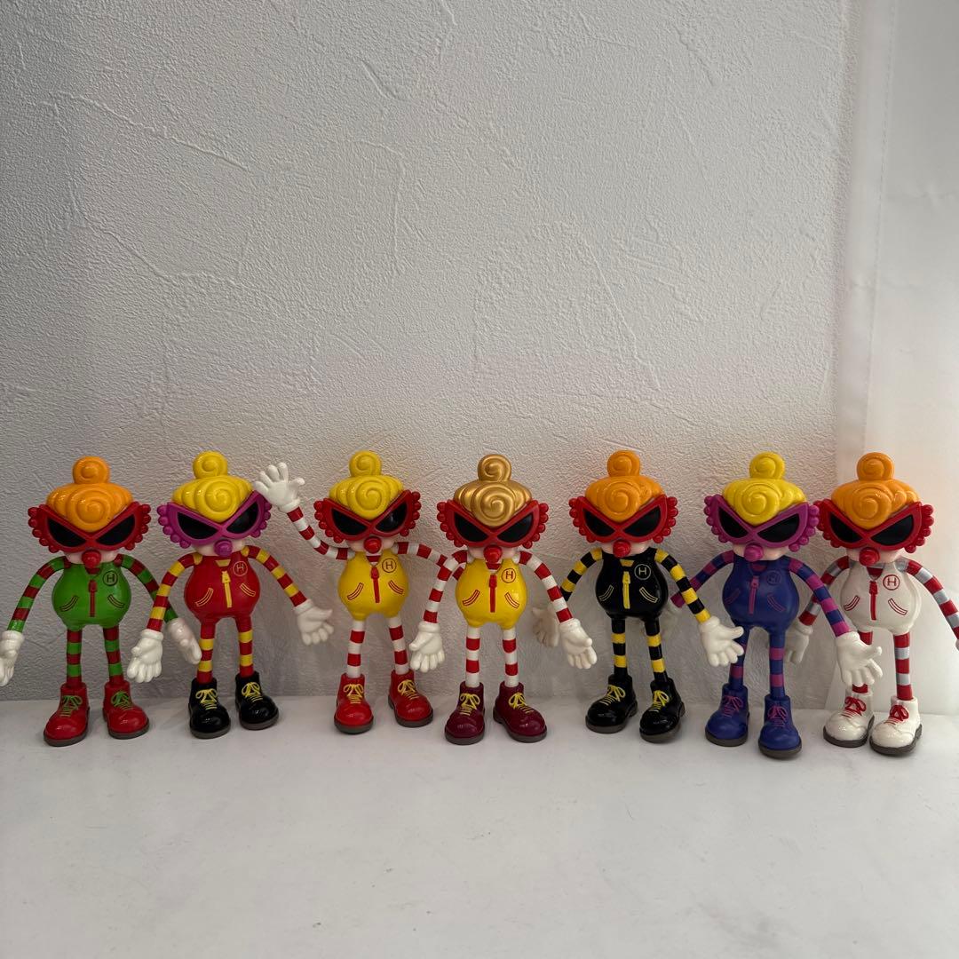 最終値下げ❣️ヒスミニ 針金ミニ 7体セット ハリガネ人形