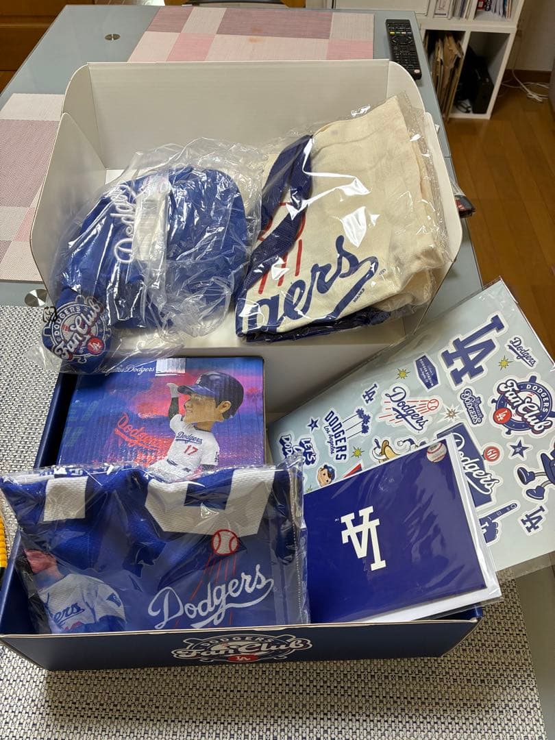 ロサンゼルス・ドジャース MVPファンクラブボックス