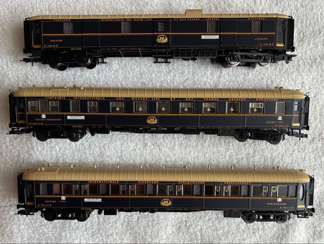 リバロッシ SIMPLON ORIENT EXPRESS 客車3両セット