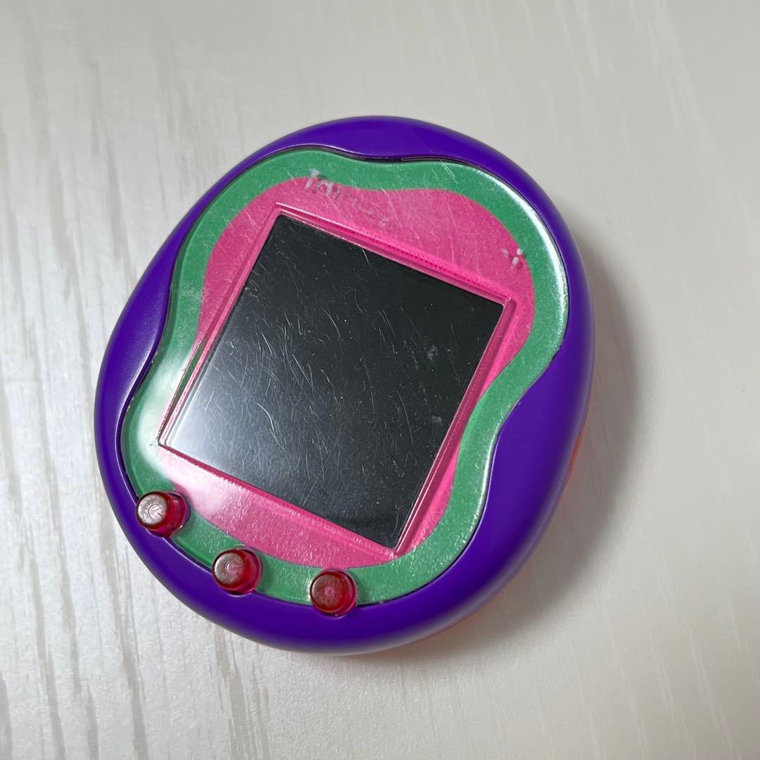 【ジャンク品】たまごっちユニ　Tamagotchi Uni ブルー　パープル