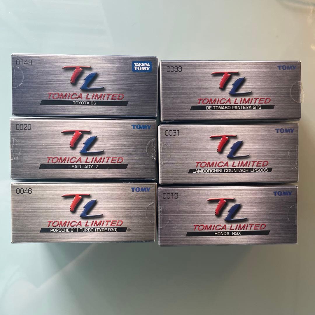【新品】トミカリミテッド 6個セット
