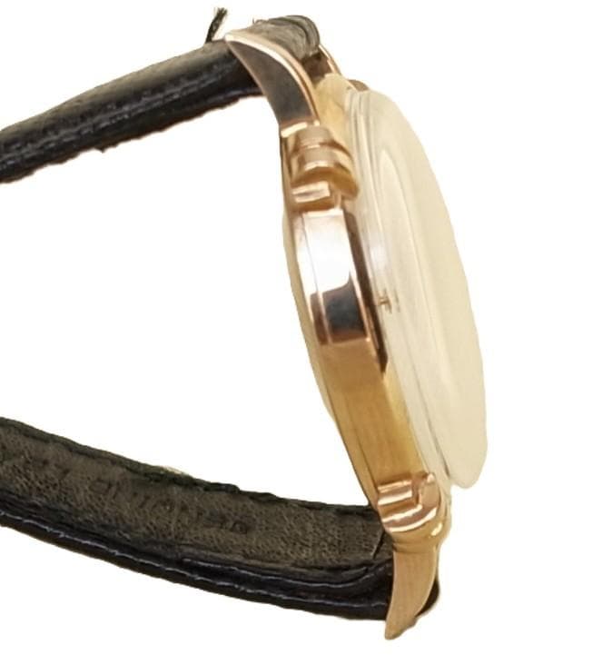 ★美品BENRUS14GOLD無垢17石手巻き分解掃除済み★