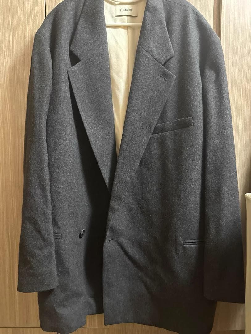 入手困難 男女兼用 LEMAIRE SHORT MAXI DB COAT