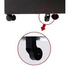 オフィスワゴン 完成品 オフィスワゴン 大容量 3段 組立て不要 キャスター付