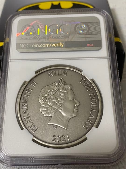 toru　2021　ニウエ　バットマン　1966　　銀貨