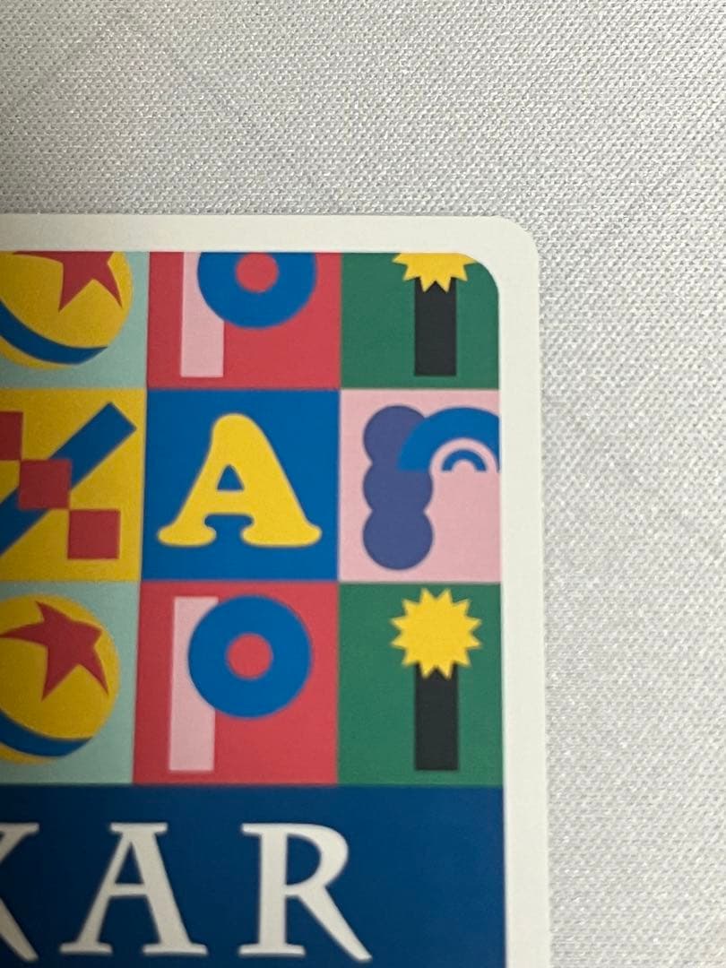 ws ヴァイスシュヴァルツ　PIXAR ルクソーjr luxo サイン