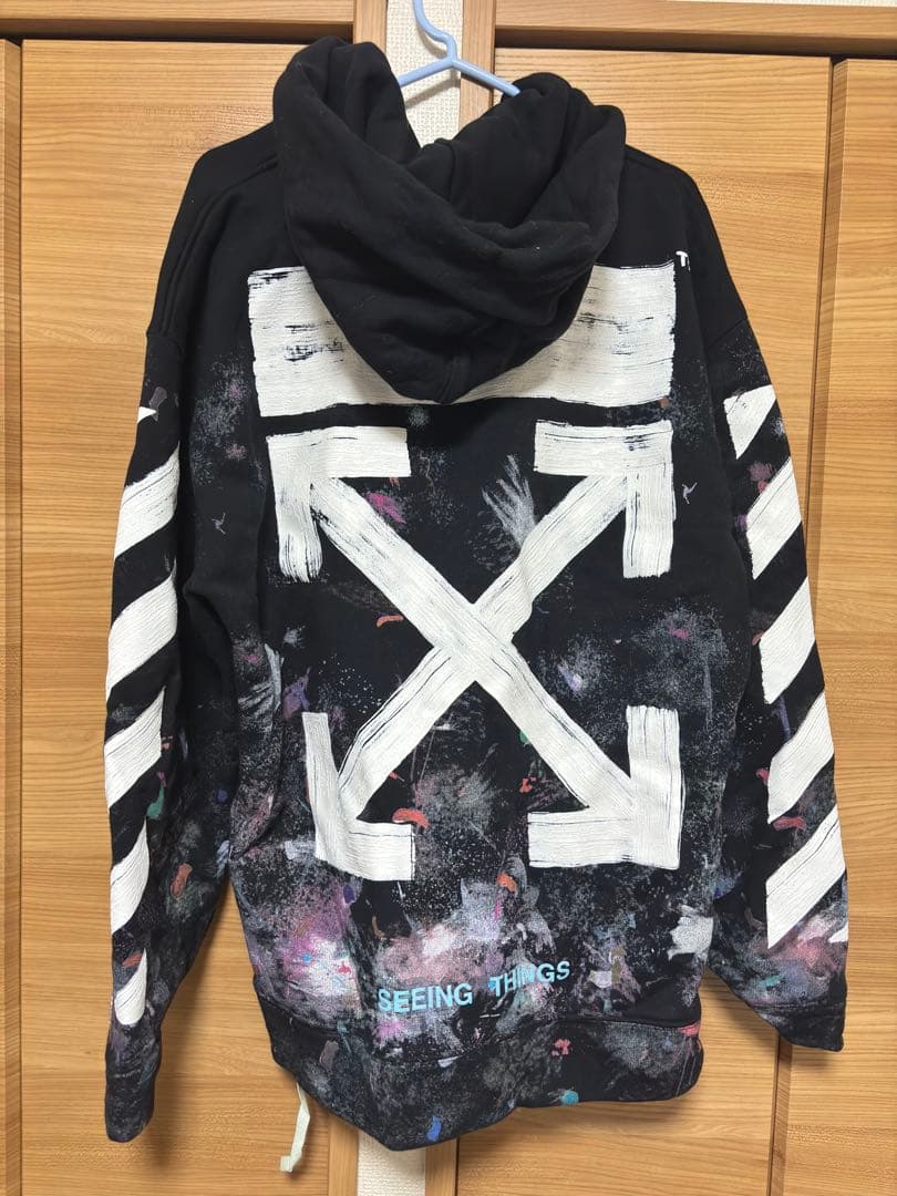 OFF-WHITE Galaxy グラフィックパーカー
