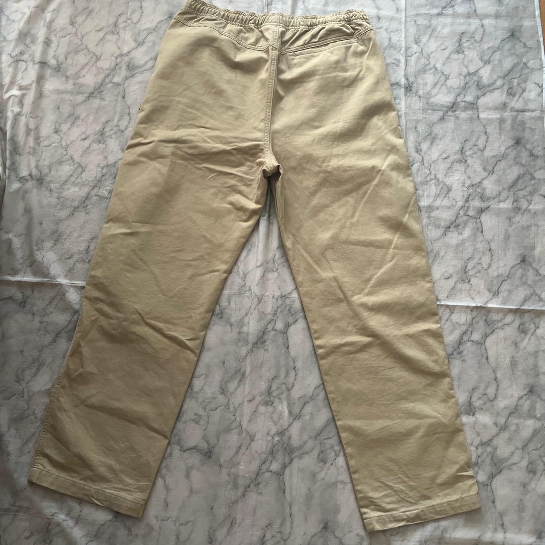 STUSSY　イージーパンツ　チノパン　ベージュ　L