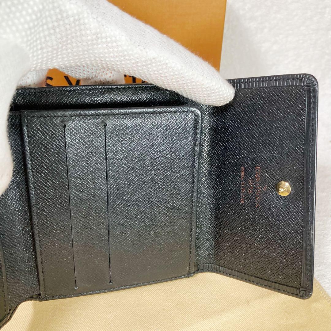【美品】ルイヴィトン☆エピ ポルトフォイユ エリーズ Wホック 折り財布