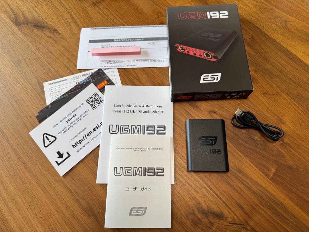 ESI UGM192 オーディオインターフェイス