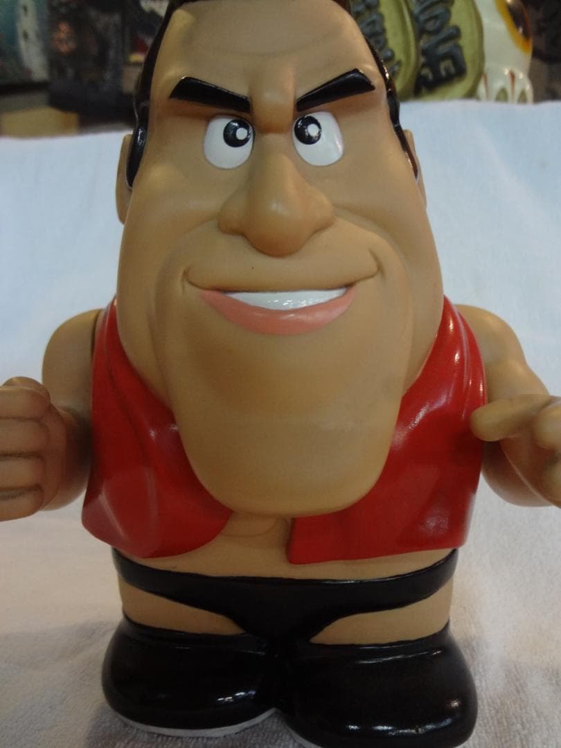 燃える闘魂 アントニオ猪木  オリジナル貯金箱