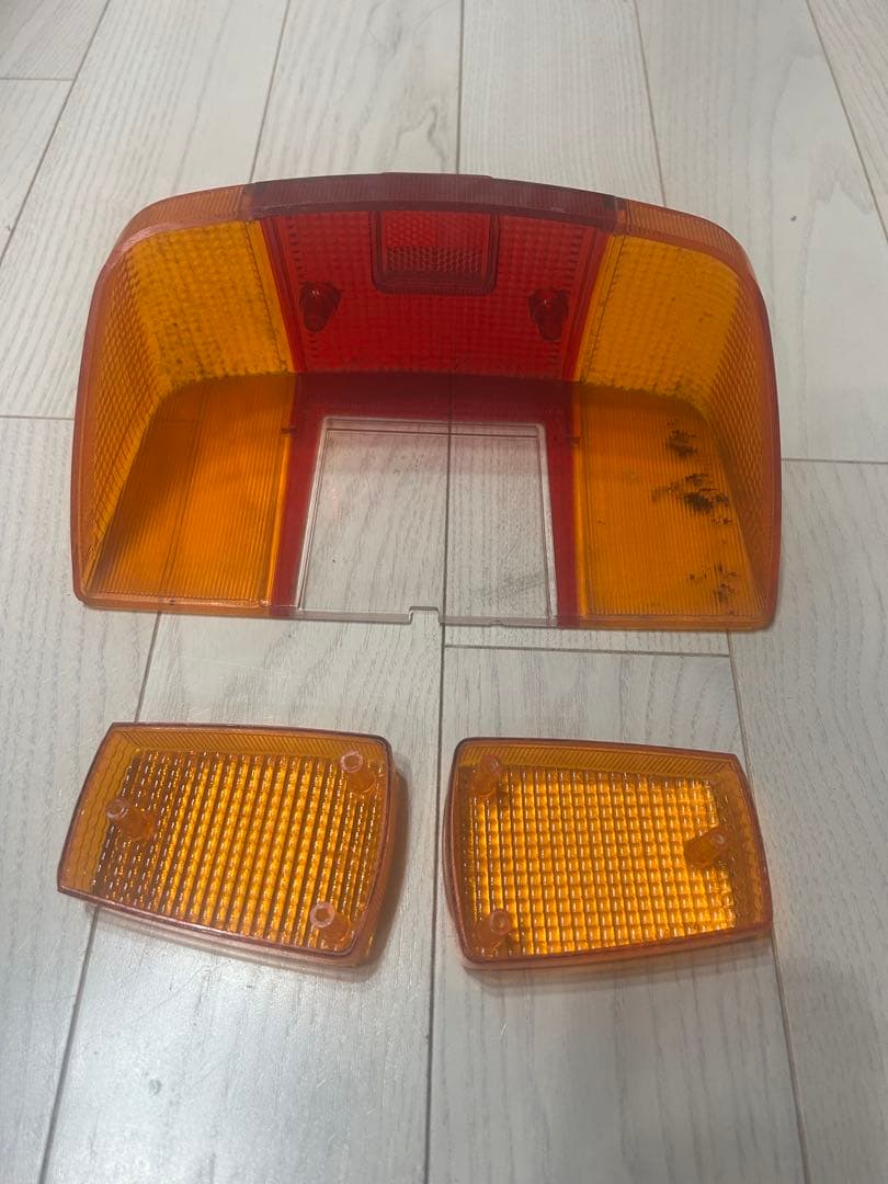 cbx純正 当時物　本物STANLEY テールランプ 3個セット