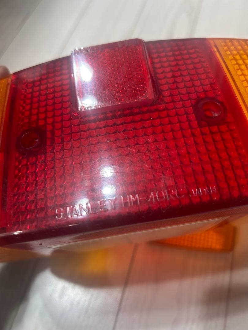 cbx純正 当時物　本物STANLEY テールランプ 3個セット