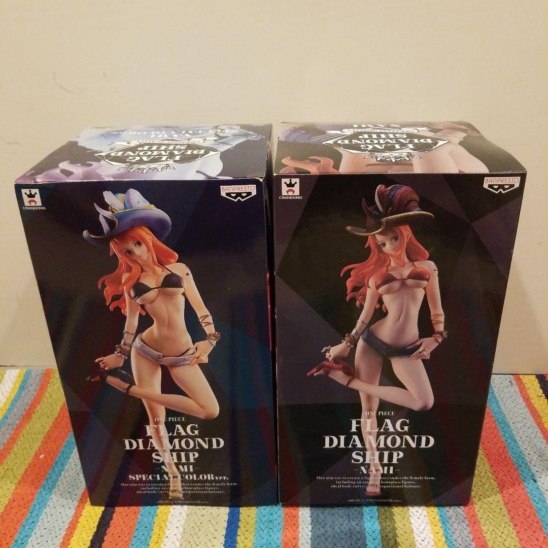 ワンピース FLAG DIAMOND SHIP NAMI ナミ　2個セット