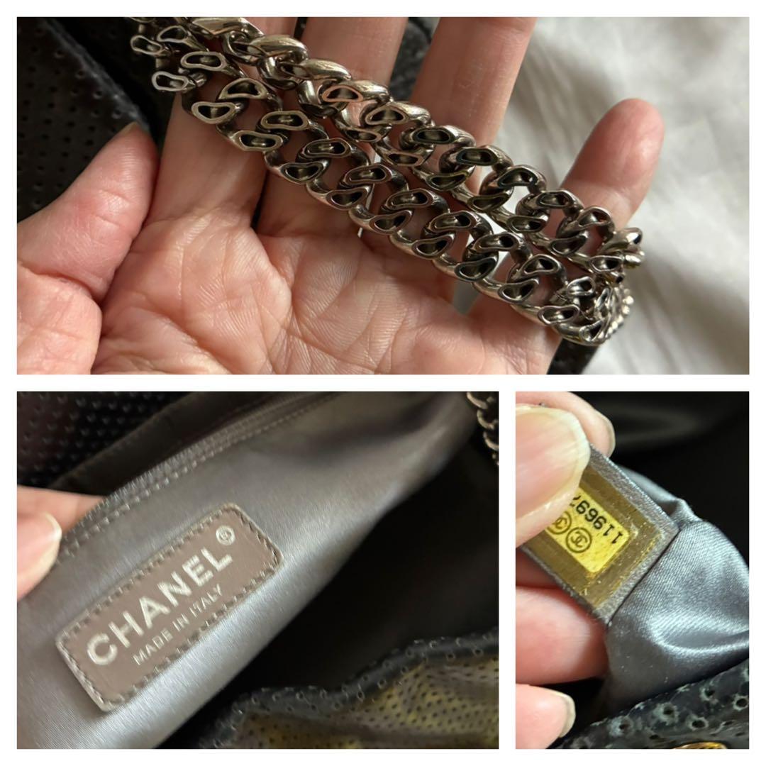 ルイス 様♡CHANEL パンチング　2.55 チェーンバッグ　マトラッセ