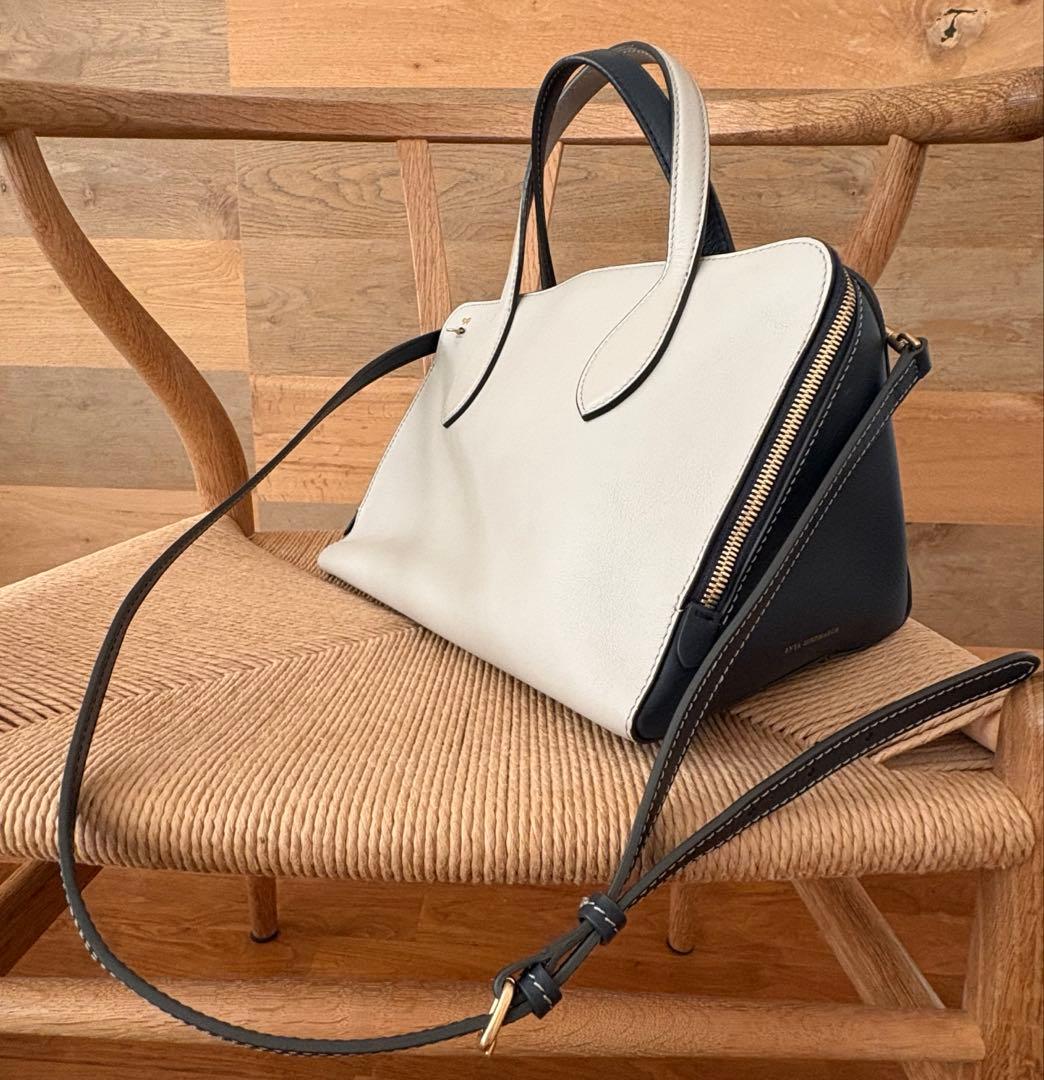 ANYA HINDMARCH Wedge：ウェッジ 三角形のバッグ