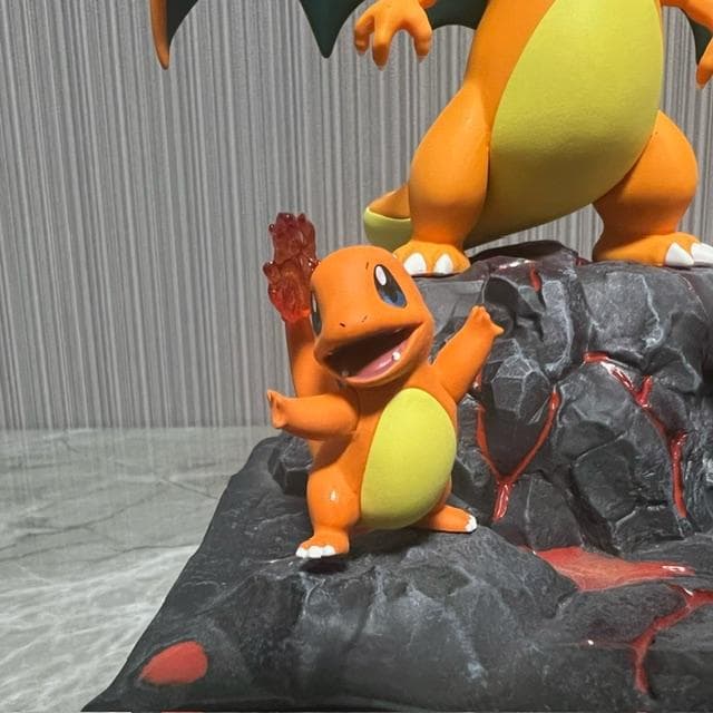 【 新品 】リザードン　リザード　ヒトカゲ　ガレキ　フィギュア　セット