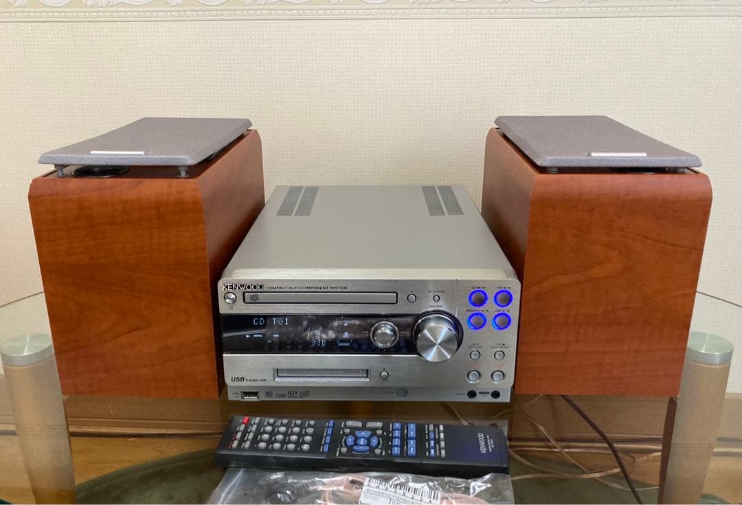 上級機ケンウッドHi-Fi コンポRD-UDA77・スピカーUDA77【綺麗】