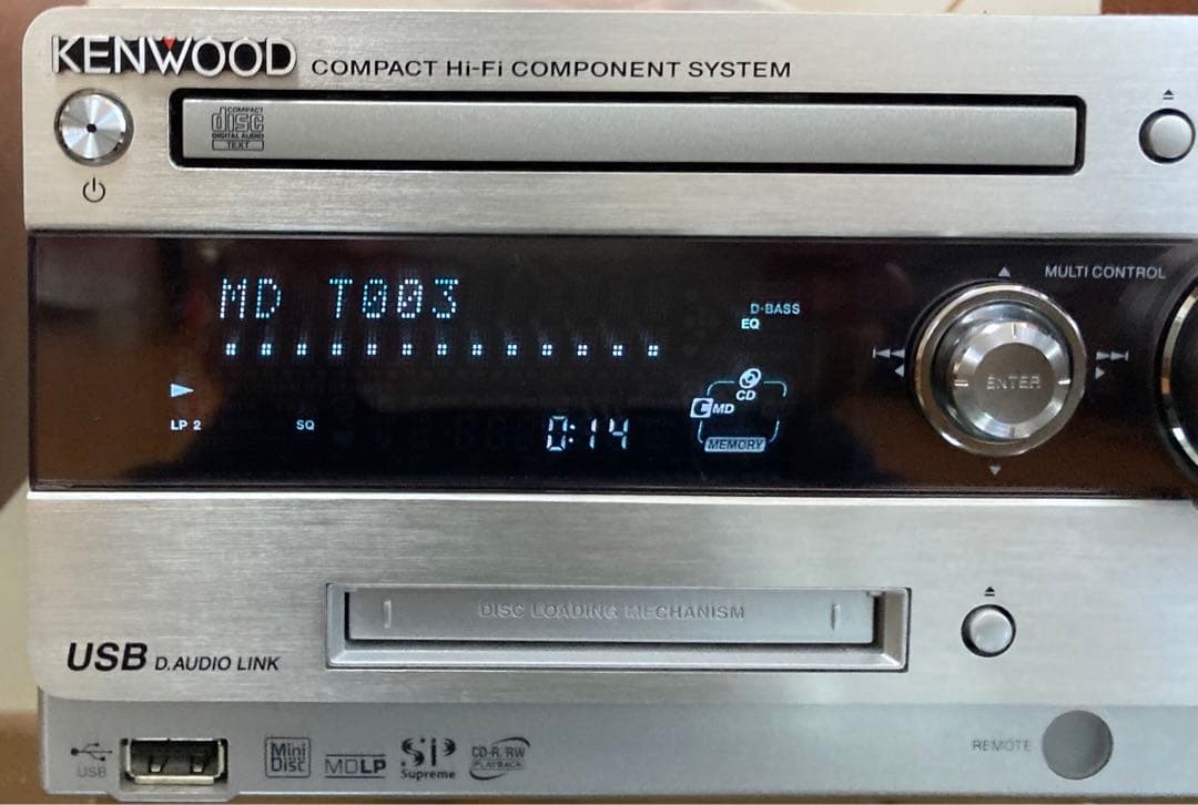 上級機ケンウッドHi-Fi コンポRD-UDA77・スピカーUDA77【綺麗】