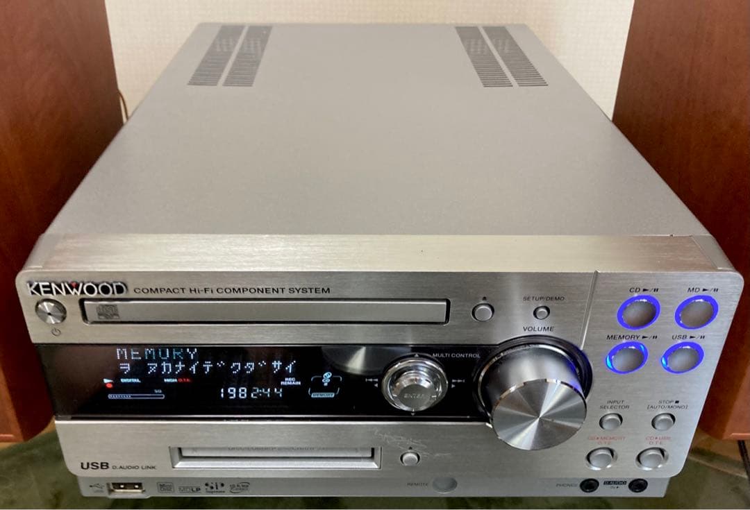 上級機ケンウッドHi-Fi コンポRD-UDA77・スピカーUDA77【綺麗】