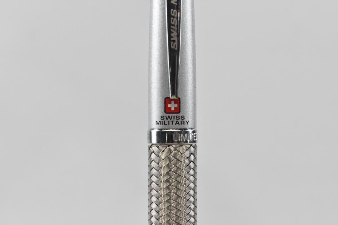 A265【中古】スイスミリタリー　ボールペン　インク青