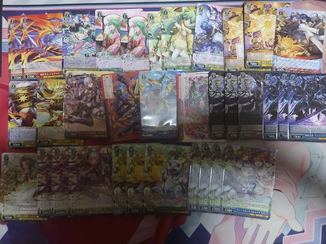 ヴァイスシュヴァルツ　パズドラ　デッキ+パーツセット