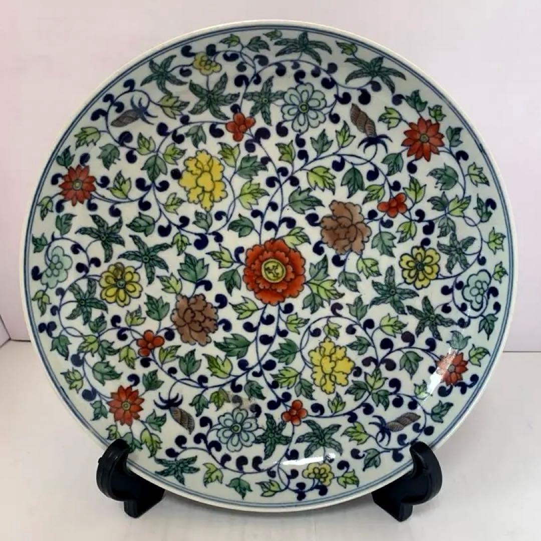 中国美術　大清康熙年製　送料込み