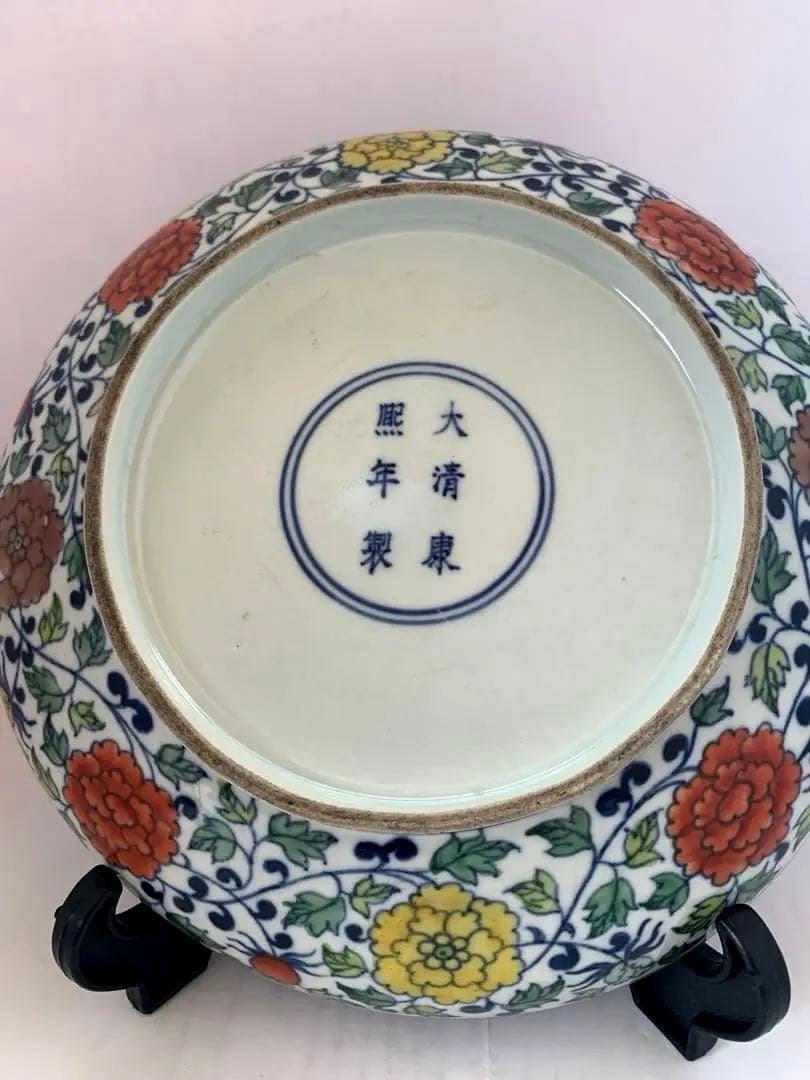 中国美術　大清康熙年製　送料込み