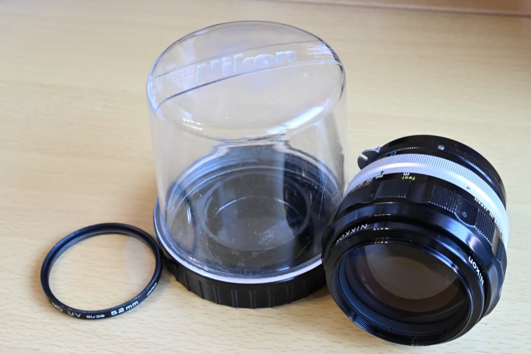 美品 NIKKOR-H Auto 85mm F1.8 分解清掃済み