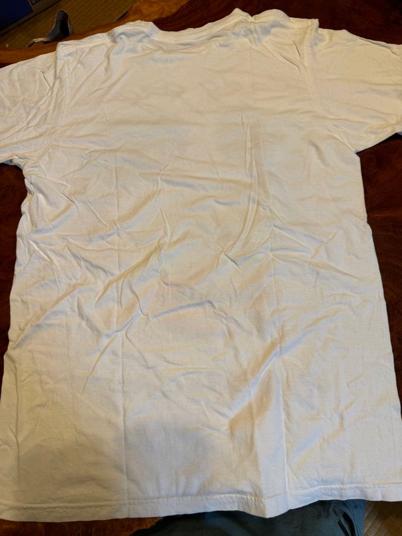 レディガガ白グラフィックTシャツサイズ表記L2010年コピーライト入り