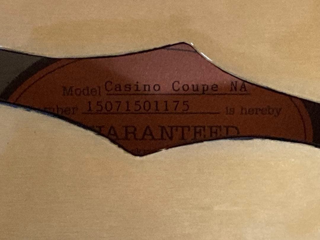 Epiphone Casino Coupeエピフォン カジノクーペ
