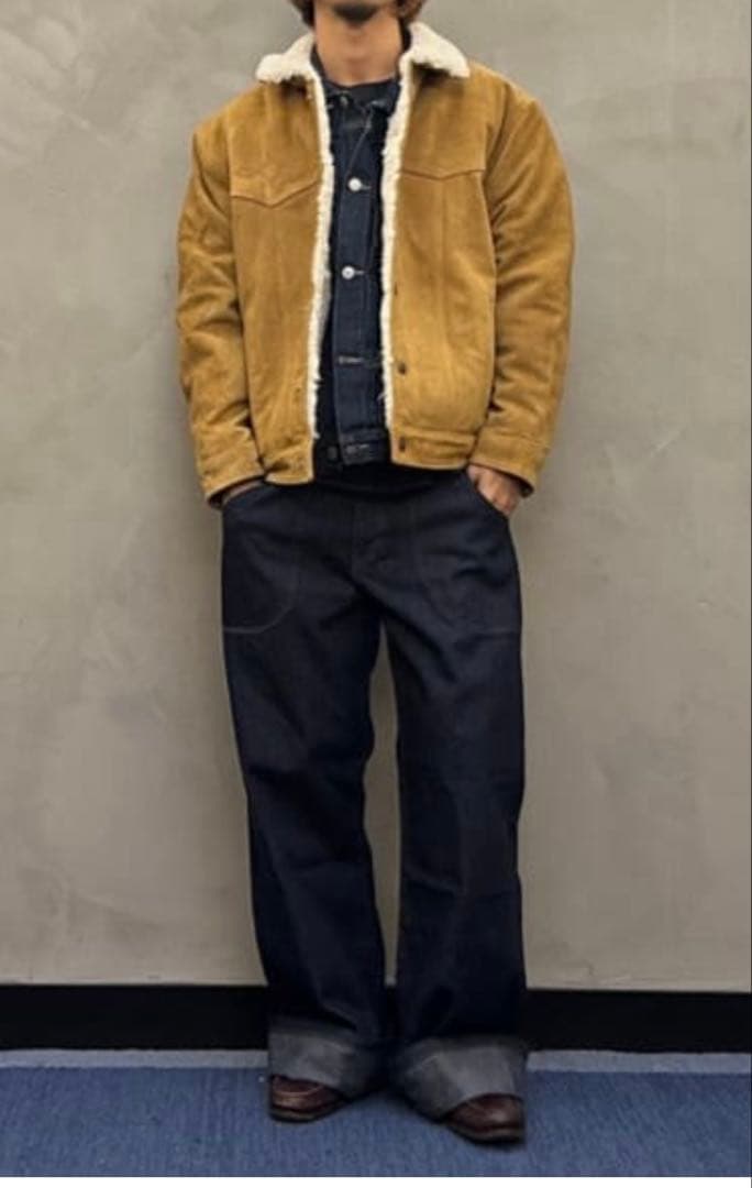 LEVI'S レザーコレクションウェスタンスウェードトラッカージャケット