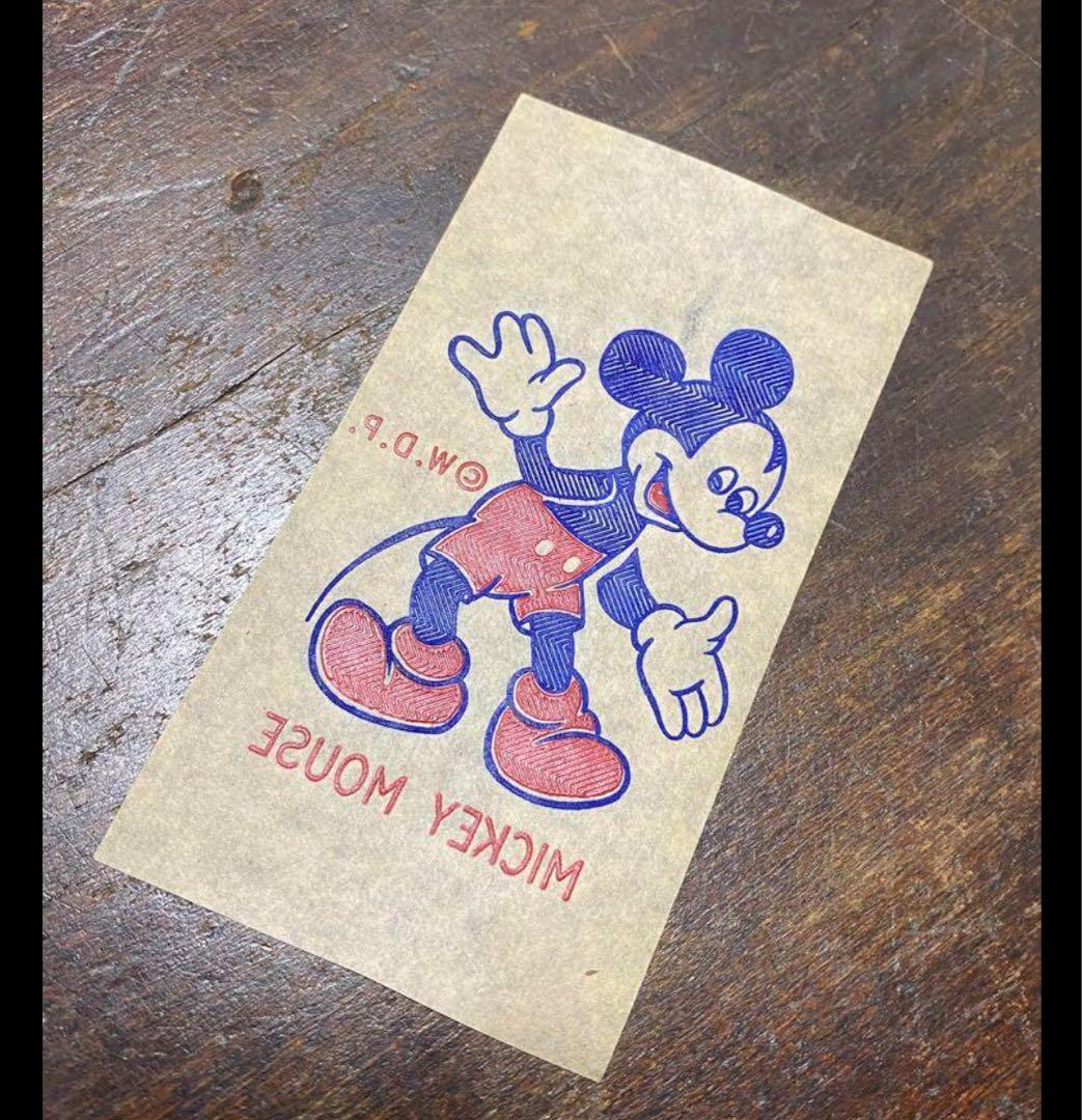 50s'カウボーイ、ミッキー転写紙セット