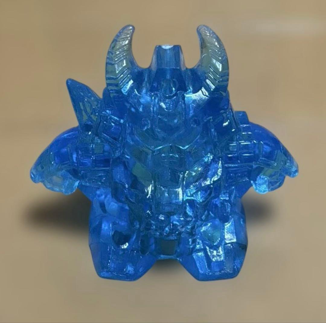 ガン消し　特大　農丸　プラ　クリアブルーSDガンダム　レア