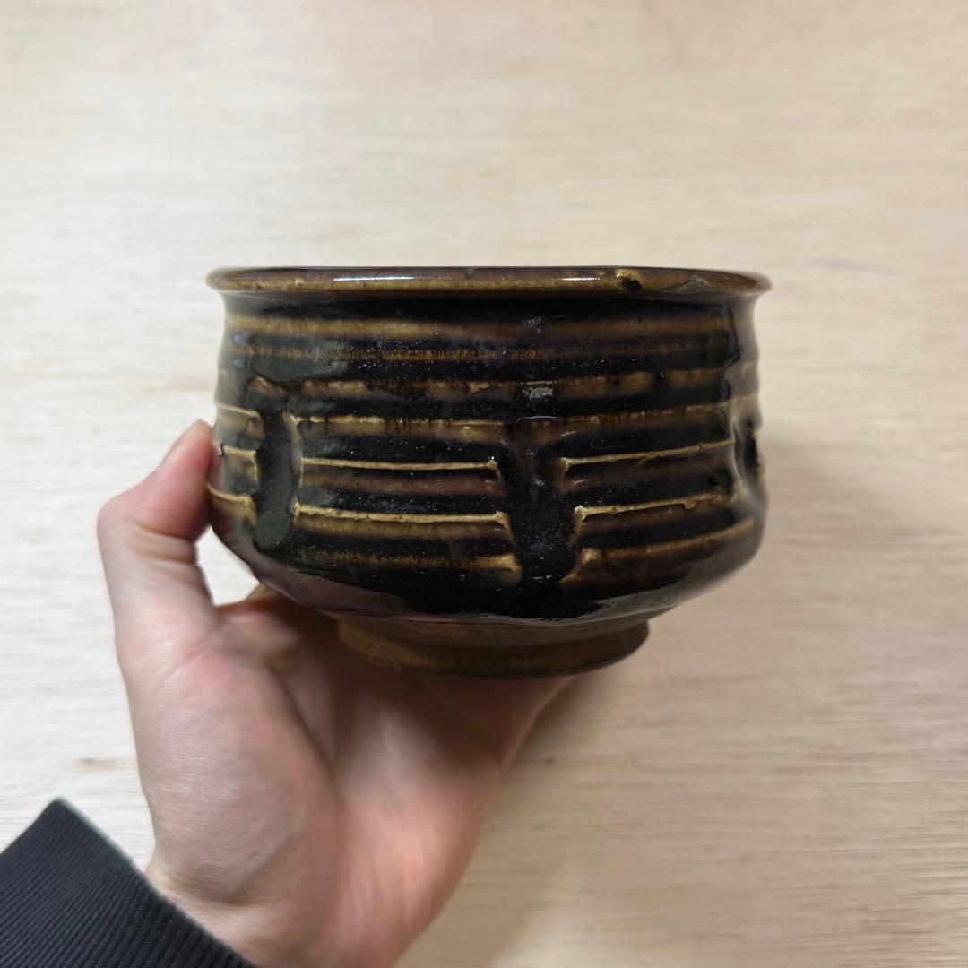 古瀬戸 美濃 拳骨茶碗 大茶碗 香炉 江戸時代 古美術 骨董 民藝 茶道具 志野