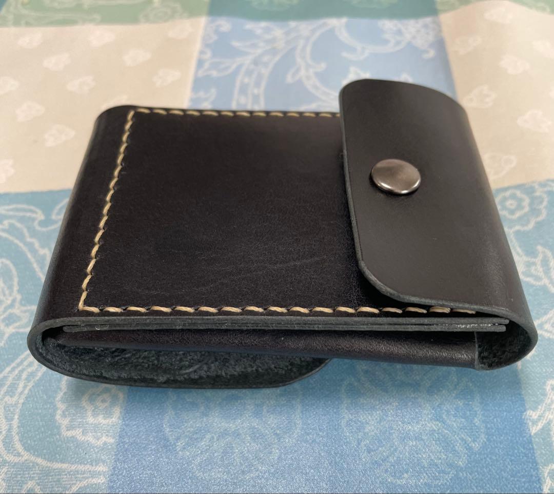 二つ折り財布　バイカーズウォレット　姫路　サドルレザー　トラッカーウォレット